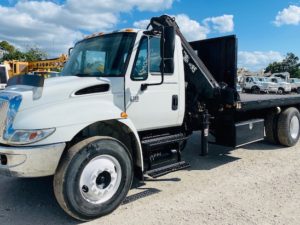 Knuckle Boom Dump Truck For Sale