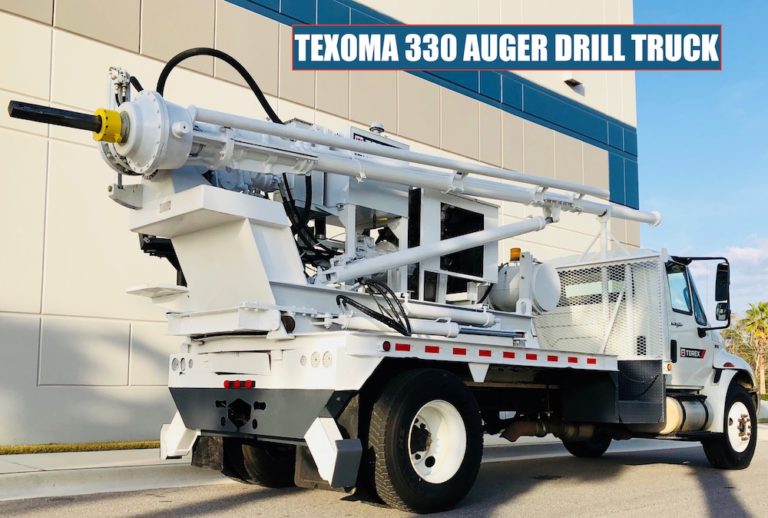 Texoma 330 Auger Drill Truck