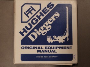 Parts Manual for Hughes LDH 100T Digger